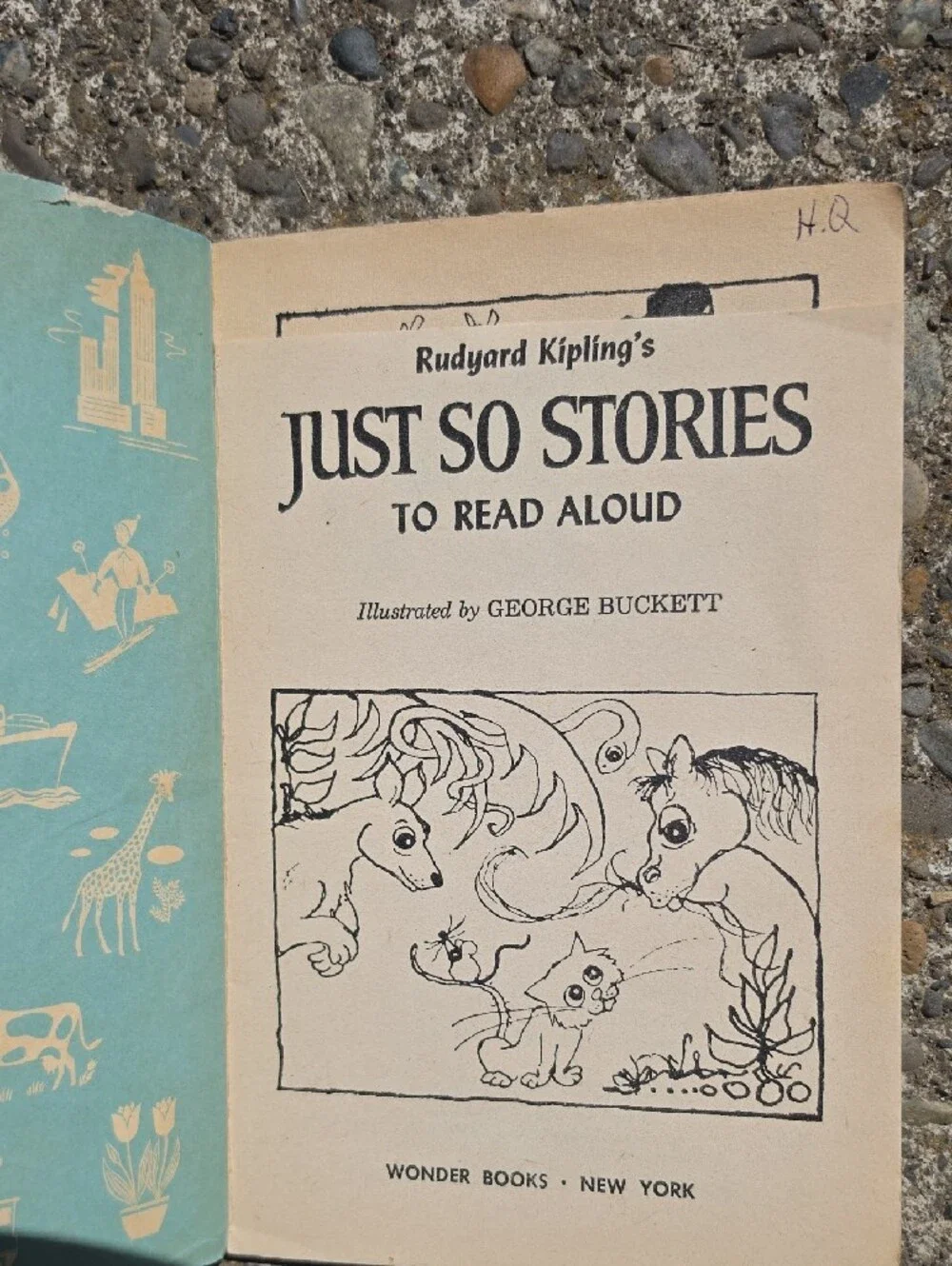 Just So Stories To Read Aloud - Yellow & Green Illustrated Cover